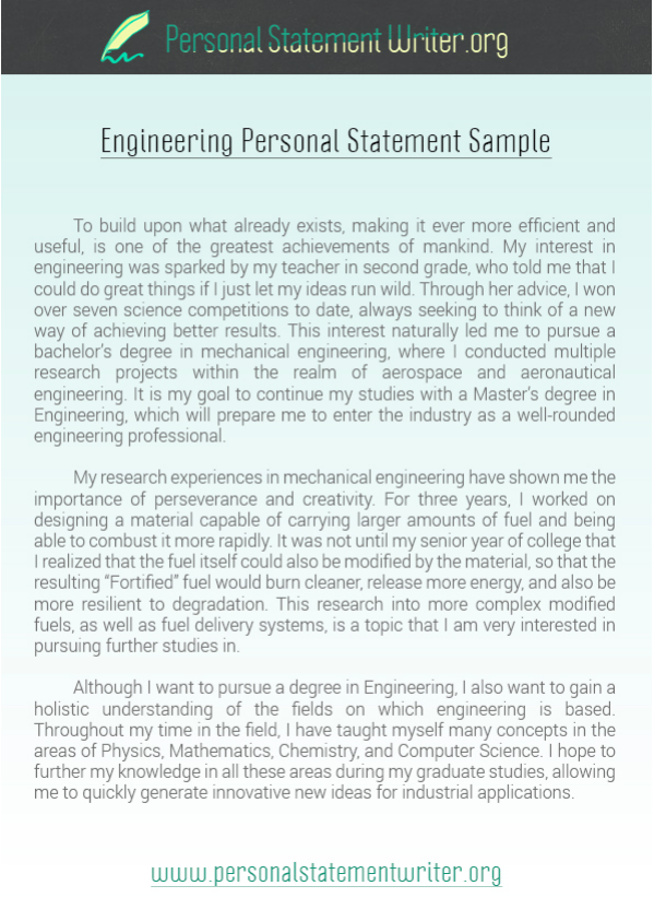 best sites where to get mba personal statement examples computer science personal statement examples