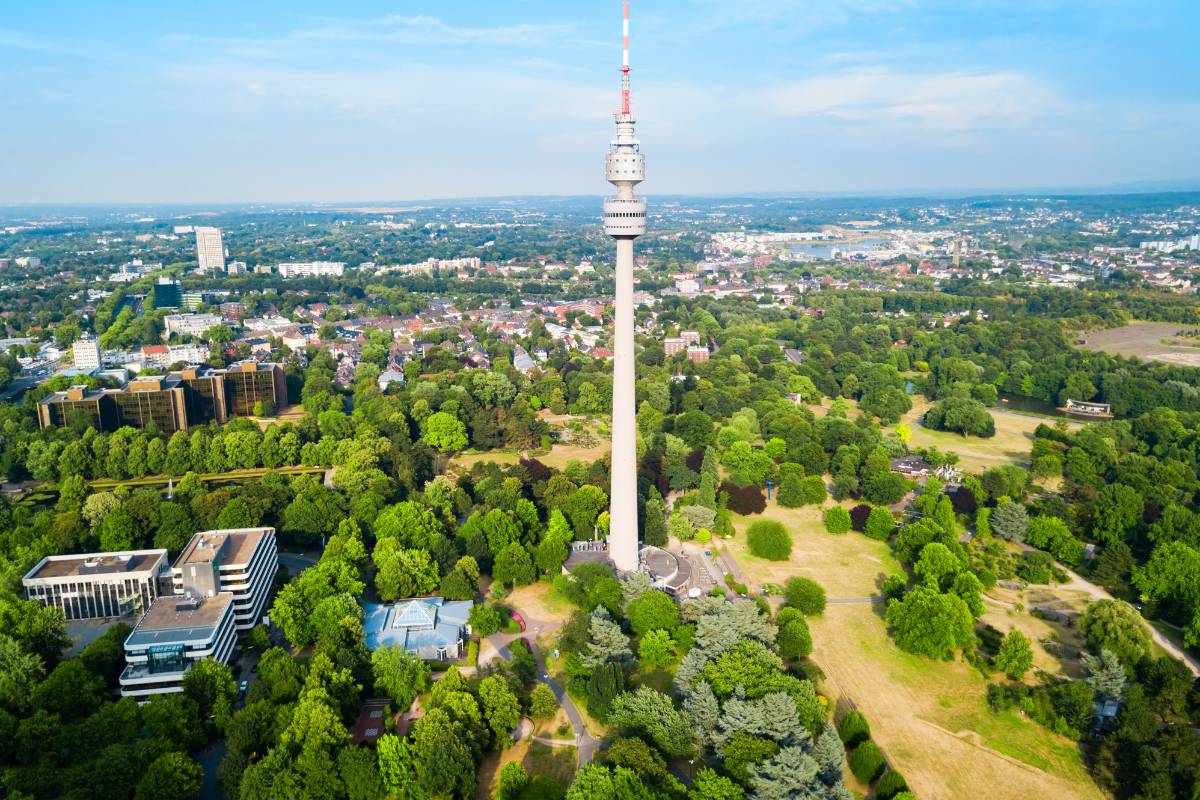 Florianturm im Westfalenpark in Dortmund