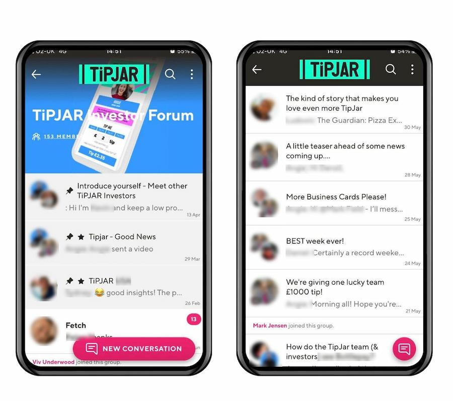 Tipjar's investor community on Guild is invaluable in opening up communications with investors