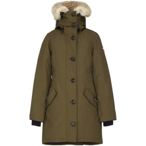 canada goose rossclair parka military green canada goose rossclair parka military green