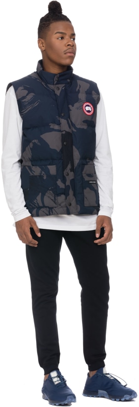 canada goose blue brush camo vest canada goose blue brush camo vest
