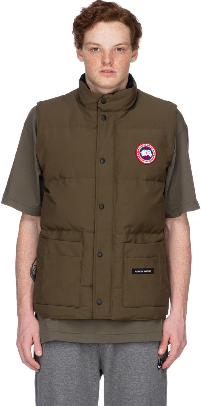 canada goose vest brun canada goose vest brun
