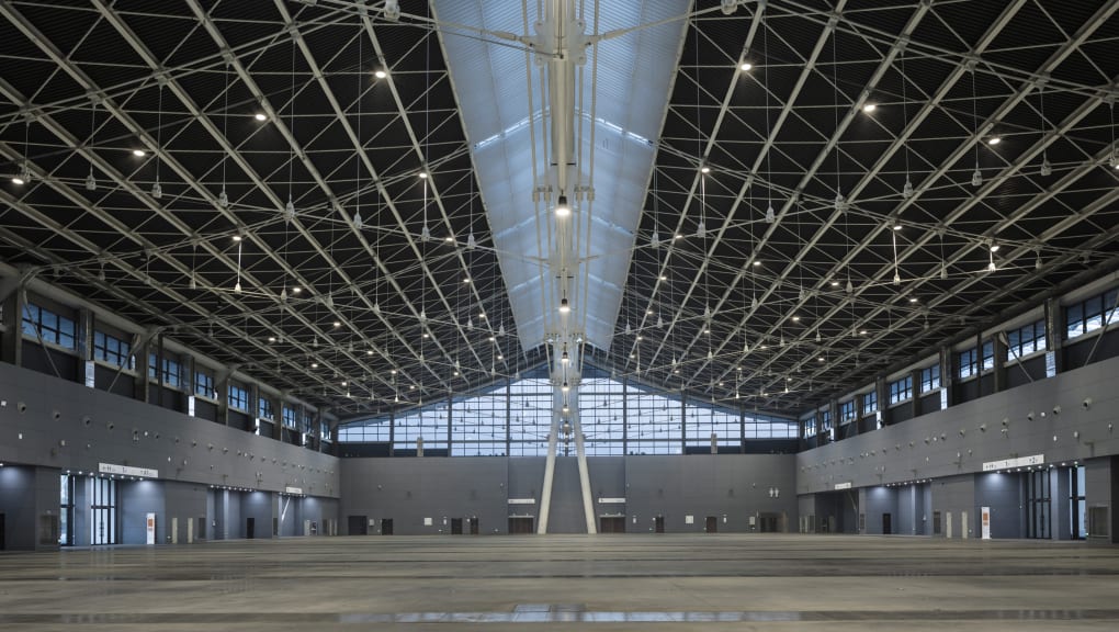 Interior view of the Shijiazuang International Convention and Exhibition Center