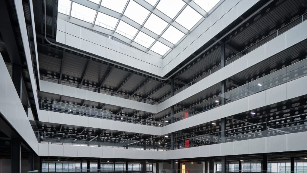 Interior view of the upper level at 1 Triton Square