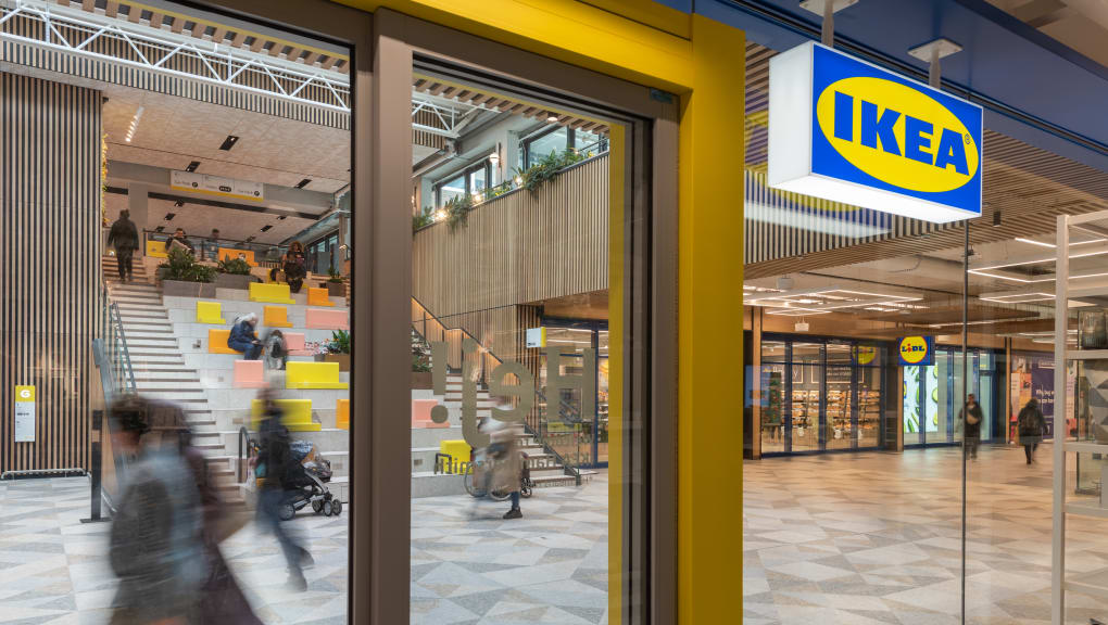 Front entrance of IKEA Hammersmith