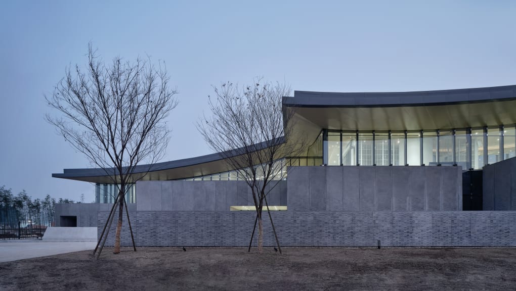 Exterior detail of Lizhuang Museum