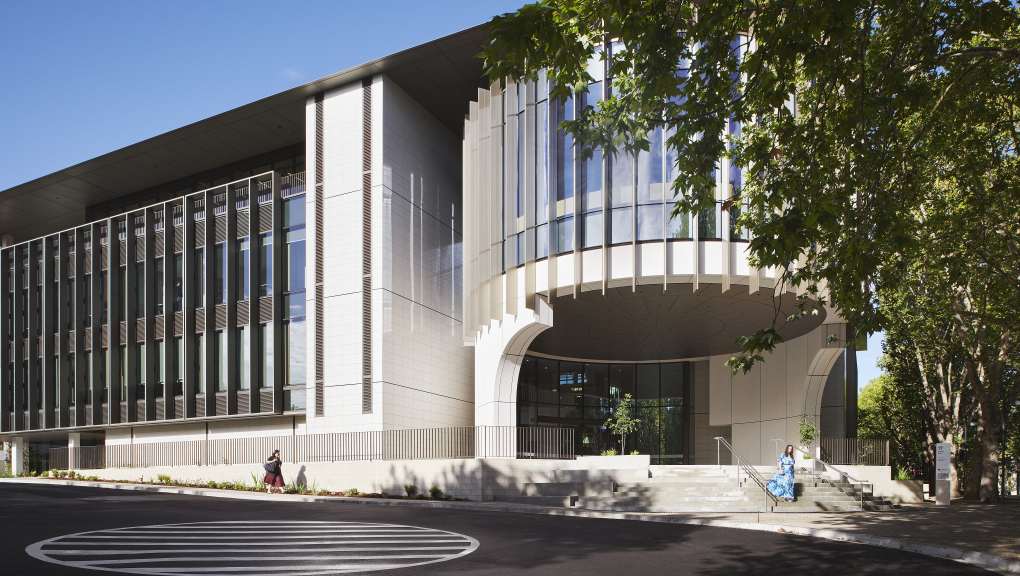 Exterior view of the main entrance. Copyright: Taylor Thomson Whitting Engineers (TTW), 2025.