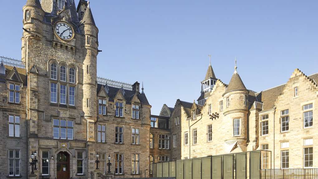 The Edinburgh Futures Institute, front. Copyright: Hufton and Crow Photography, 2025.