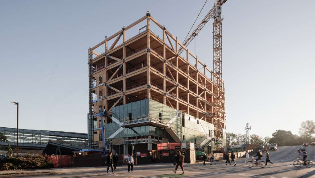 During construction. Copyright: Salina Kassam, 2026.