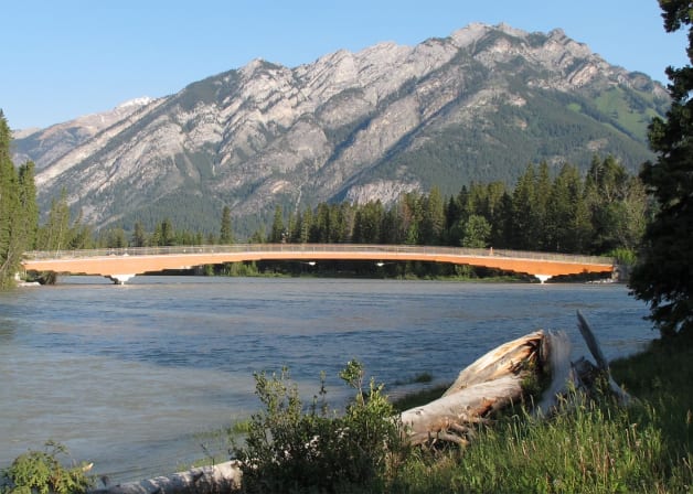 Footbridge over the Bow