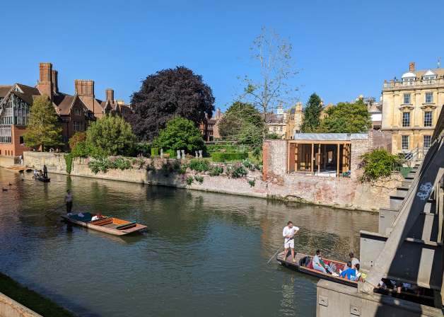 Clare College River Wing extension