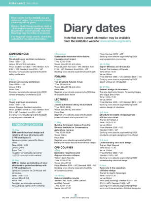 Diary dates (May 2026)