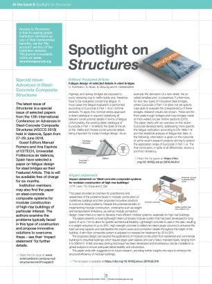 Spotlight on Structures (November 2019)