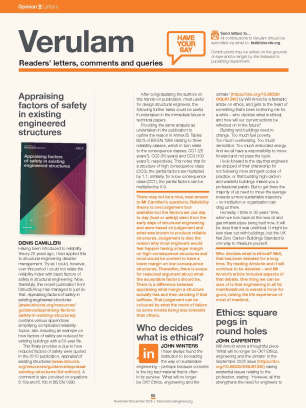 Verulam (readers' letters – November/December 2025)