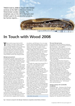 TRADA: In Touch with Wood 2008