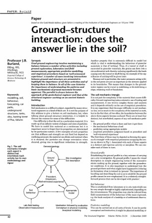 Ground-Structure Interaction: Does the Answer Lie in the Soil?