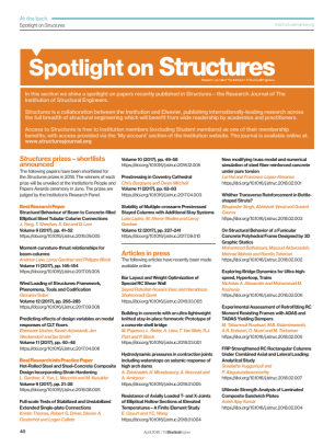 Spotlight on Structures (April 2018)