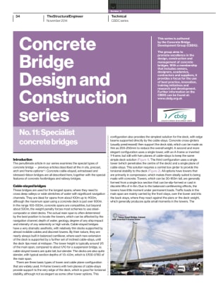 Concrete Bridge Design and Construction series. No. 11: Specialist concrete bridges
