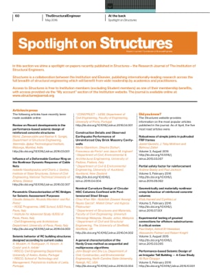 Spotlight on Structures (May 2016)