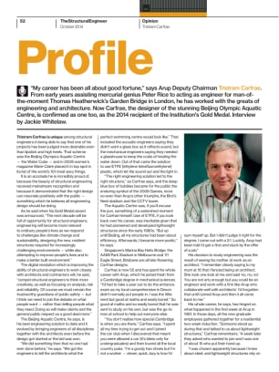 Profile: Tristram Carfrae