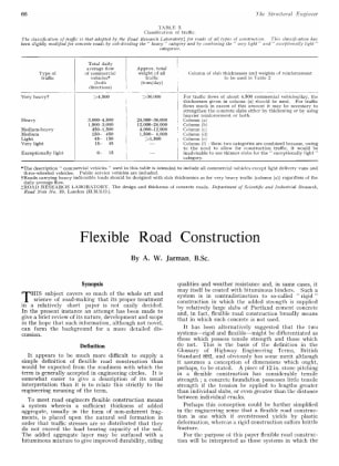 Flexible Road Construction