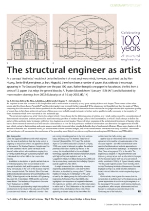 The structural engineer as artist
