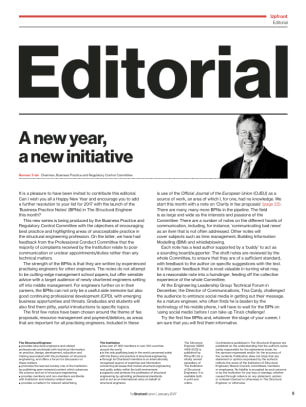 Editorial: A new year, a new initiative