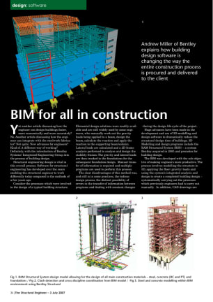 Design: BIM for all in construction