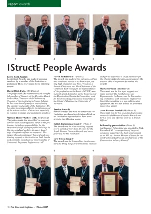 IStructE People Awards