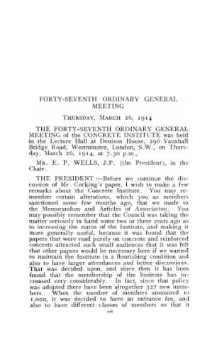 Forty-seventh Ordinary General Meeting