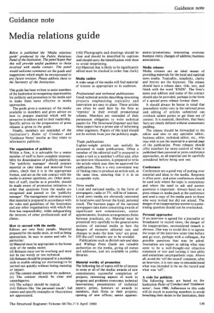 Media Relations Guide