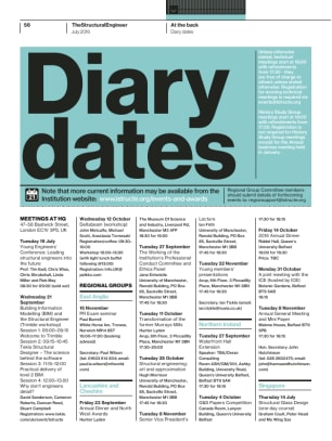 Diary dates (July 2016)