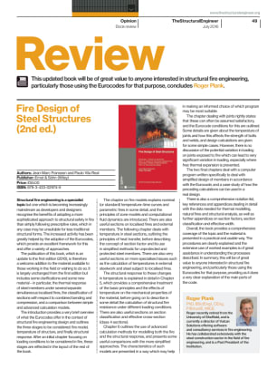 Book review: Fire design of steel structures (2nd ed.)