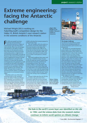 Extreme engineering: facing the Antarctic challenge