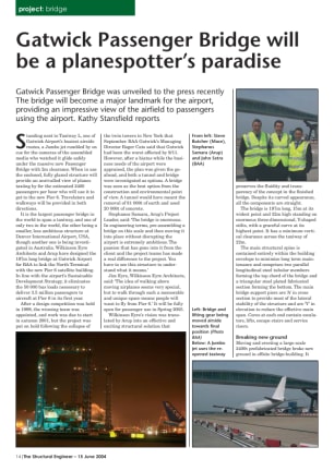 Gatwick Passenger Bridge will be a planespotter's paradise