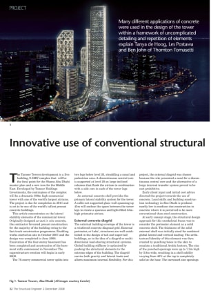 Innovative use of conventional structural principles in Middle East construction