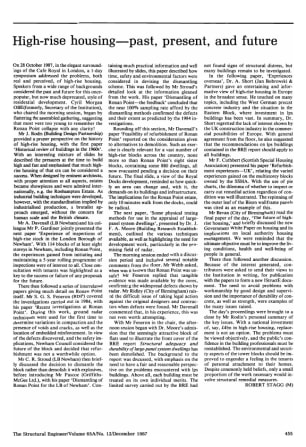 High-Rise Housing - Past, Present, and Future