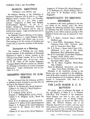 Institution Notices and Proceedings