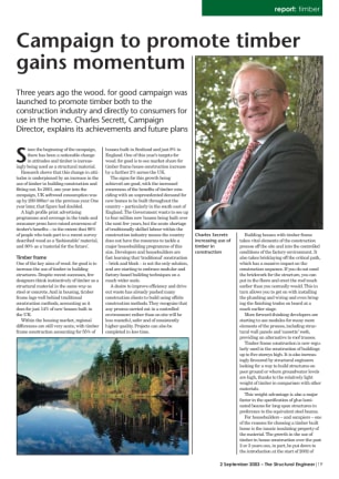 Campaign to promote timber gains momentum