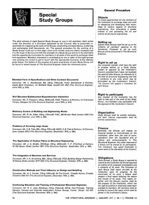 Special Study Groups