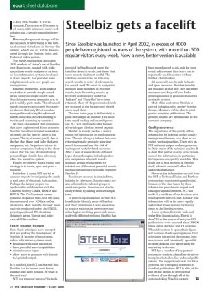 Report: Steelbiz gets a facelift