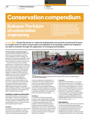 Conservation compendium. Epilogue: The future of conservation engineering