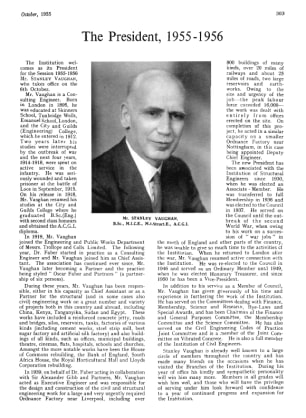 The President, 1955 - 1956