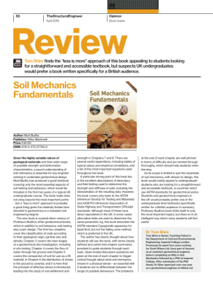 Book review: Soil mechanics fundamentals