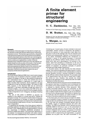 A Finite Element Primer for Structural Engineering