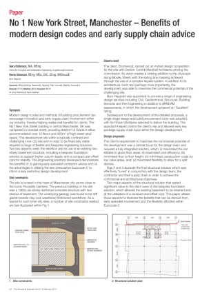 No 1 New York Street, Manchester – Benefits of modern design codes and early supply chain advice