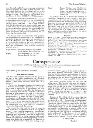 Correspondence Arms and the Engineer