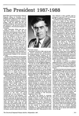 The President 1987 - 1988