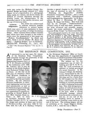 The Brenforce Prize Competition, 1933