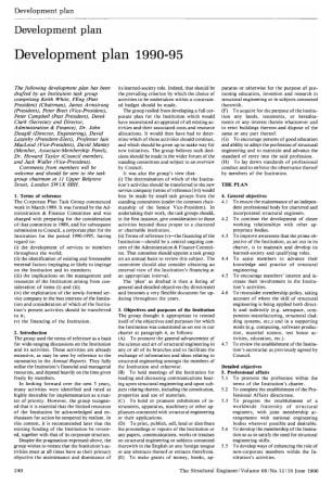 Development Plan 1990 - 95